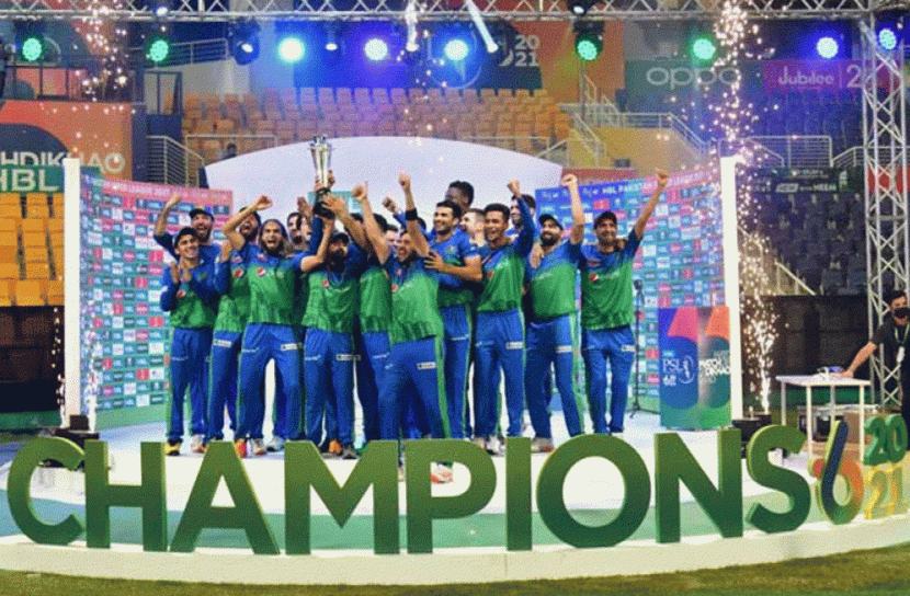 পিএসএলে চ্যাম্পিয়ন মুলতান সুলতানস