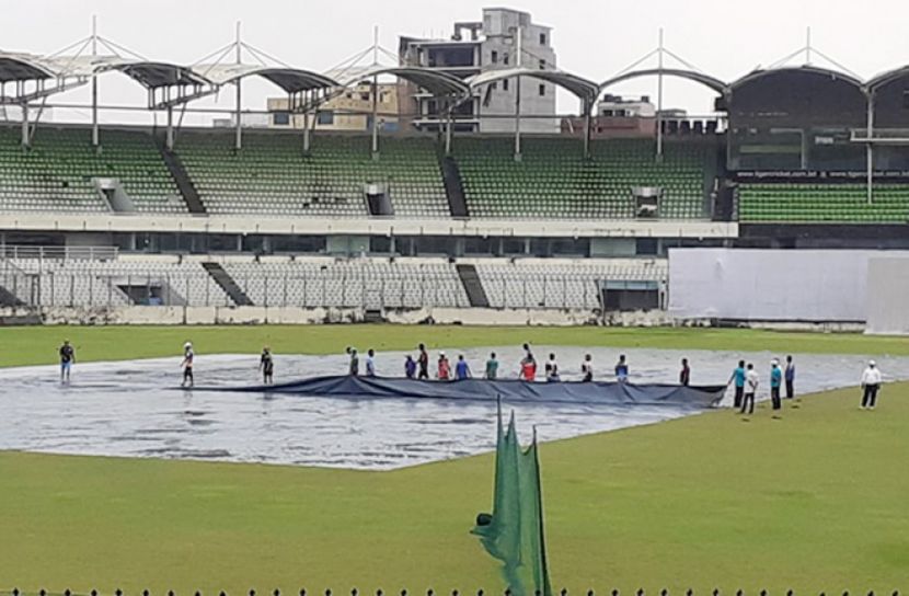 শেষ দিনও বৃষ্টির বাগড়া
