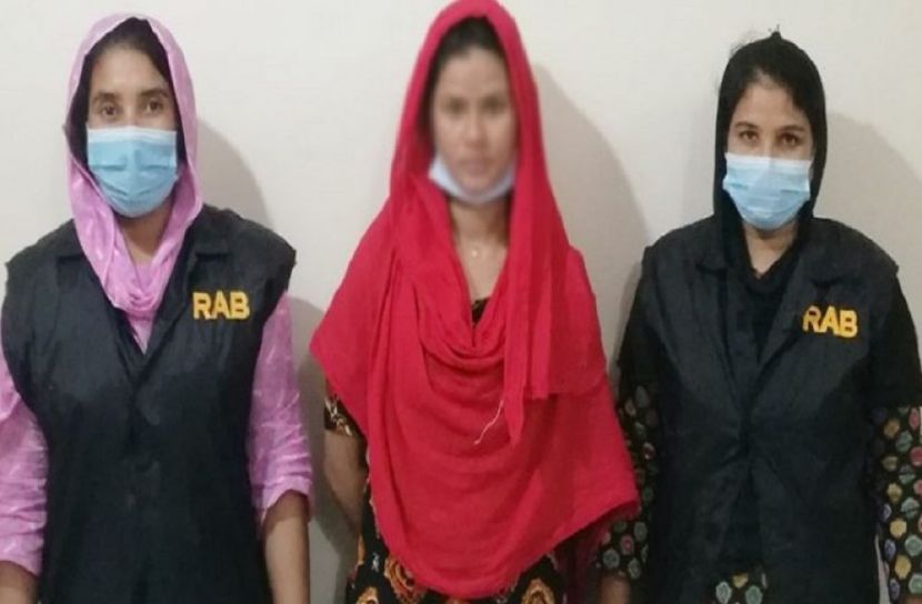 রাজশাহীতে হেরোইনসহ তরুণী গ্রেফতার