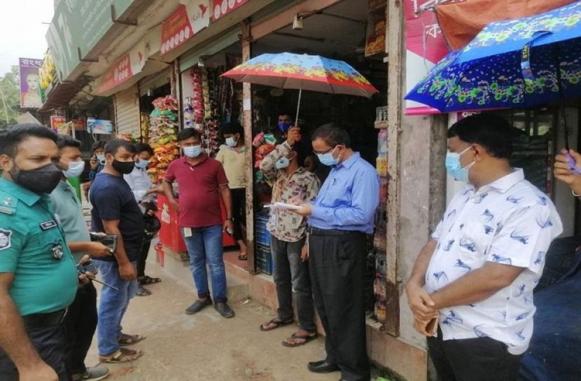 ডিএনসিসিতে ৭১টি মামলায় ২১ হাজার টাকা জরিমানা 