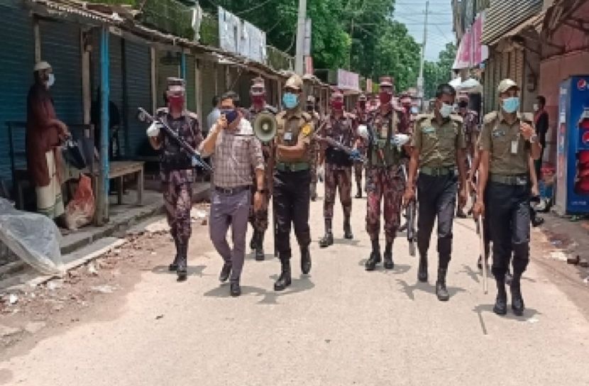ফরিদপুরে ৫ দিনে ৬৩৬ মামলা