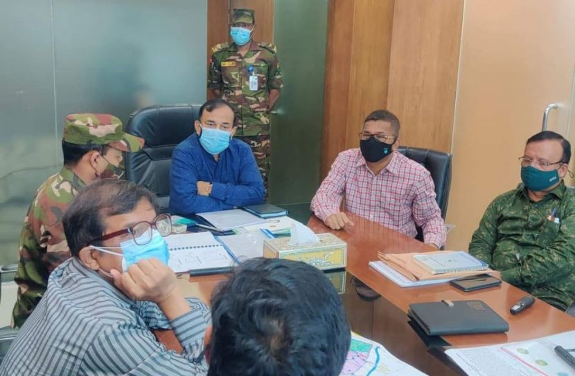 জলাবদ্ধতা নিরসনে জরুরী বৈঠক 
