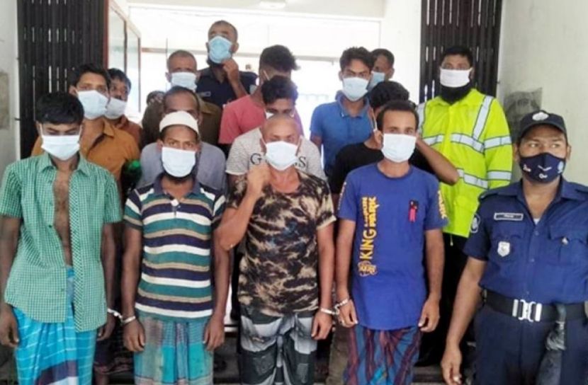 কাঁঠাল পাতা খাওয়া নিয়ে সংঘর্ষ, গ্রেফতার ৮