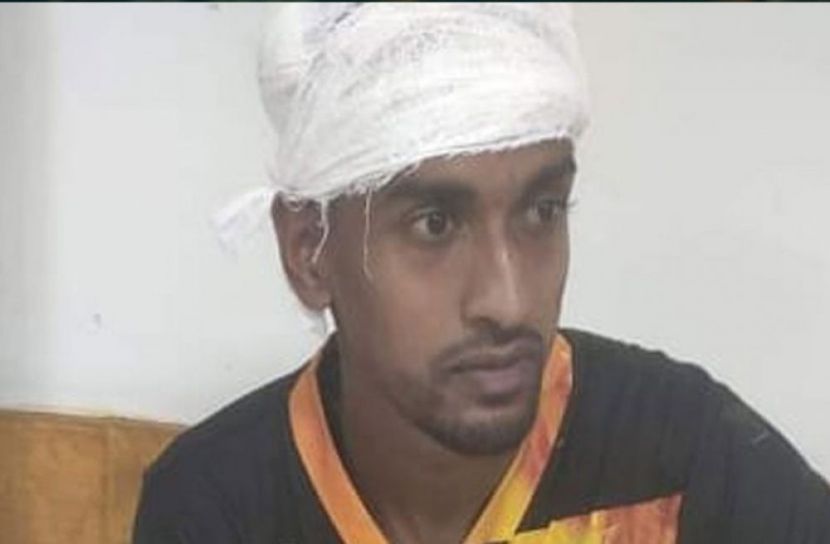 ডিফেন্ডার রাফির মাথায় ৬ সেলাই