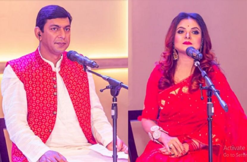 ‘নিশা লাগিলো রে’ গাইলেন চঞ্চল-শাওন