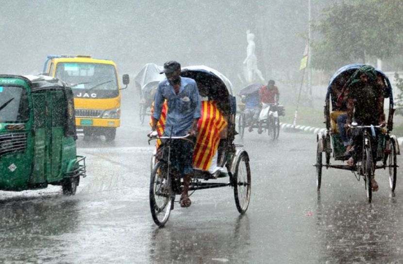 দিনভর বৃষ্টির সম্ভাবনা