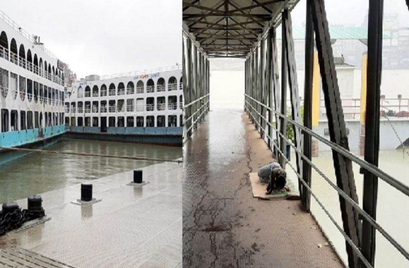 জনশূন্য সদরঘাট