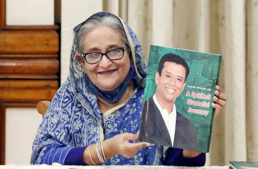জয়ের জন্মদিনে বই’র মোড়ক উন্মোচন করলেন প্রধানমন্ত্রী