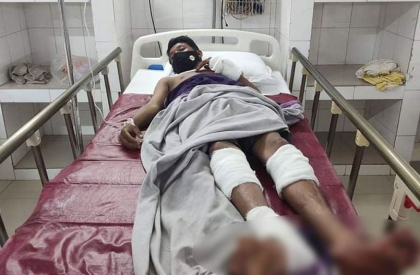 আশুলিয়ায় শ্রমিকের রগ কাটলো মাদক ব্যবসায়ীরা