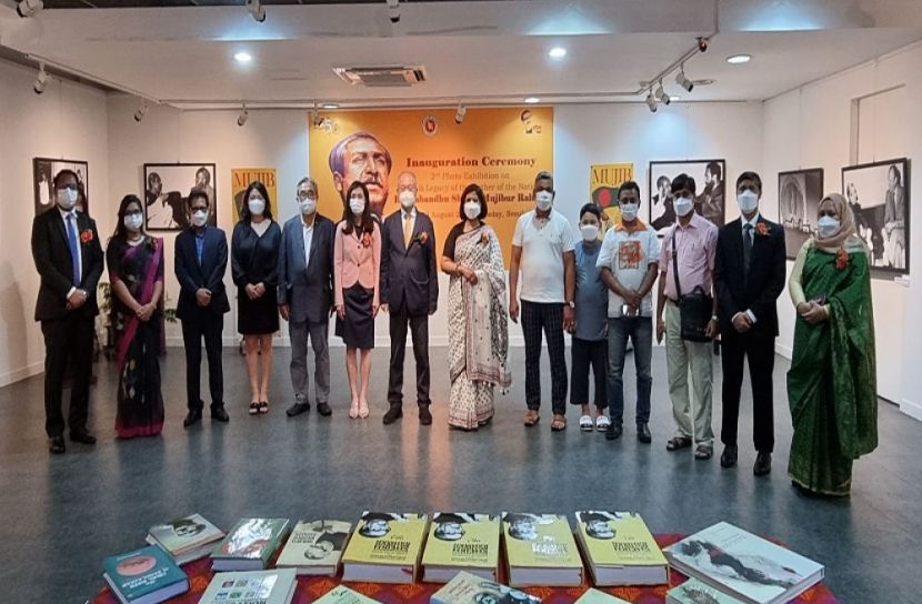কোরিয়ায় বঙ্গবন্ধুর জীবন ও কর্ম নিয়ে চিত্রপ্রদর্শনী শুরু