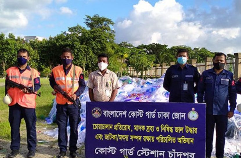 ৩৫ লাখ মিটার অবৈধ কারেন্টজাল জব্দ