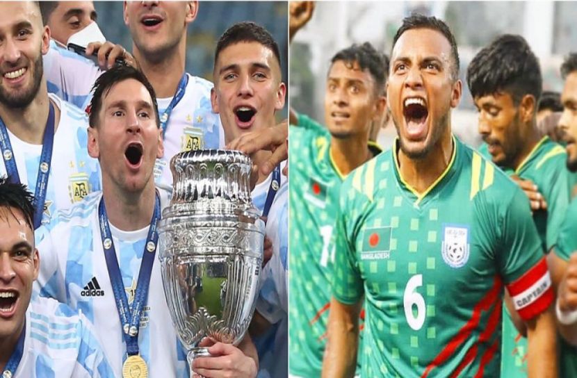 উন্নতি মেসির আর্জেন্টিনার, অবনমন জামাল ভূঁইয়াদের