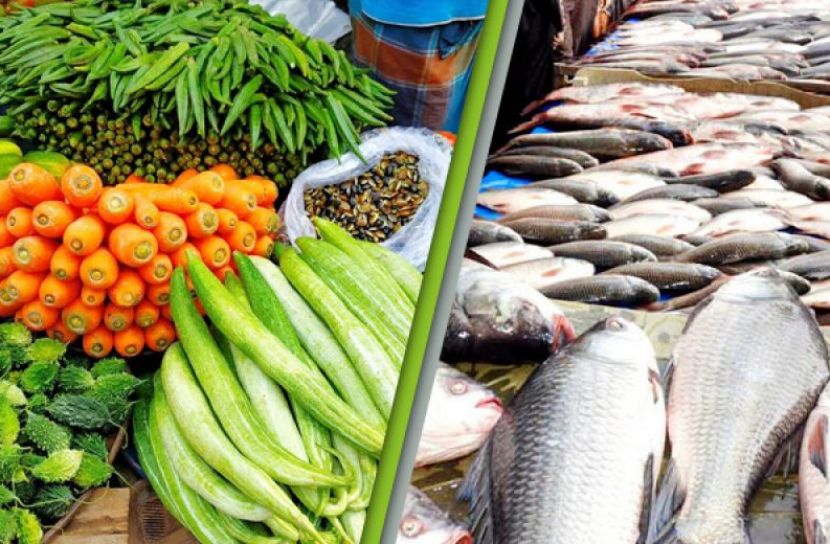 সবজির বাজার চড়া, বেড়েছে মুরগি-মাছের দামও