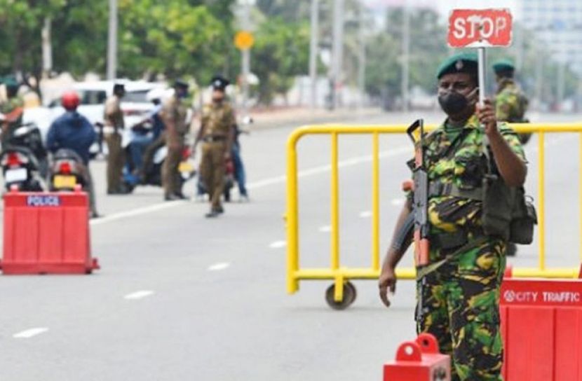 শ্রীলঙ্কায় লকডাউন