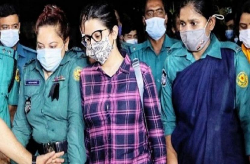 পরীমণিকে কারাগারে পাঠানোর নির্দেশ