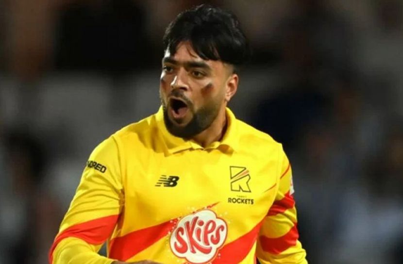 পতাকা এঁকে রশিদ খানের প্রতিবাদ!