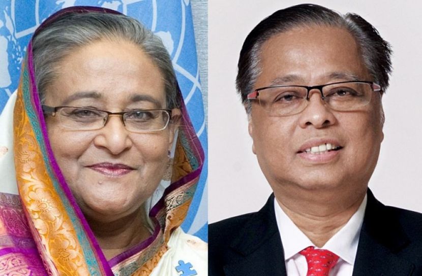 প্রধানমন্ত্রী শেখ হাসিনা এবং প্রধানমন্ত্রী ইসমাইল সাবরি