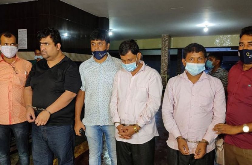 গুলশানে তিন মাদক কারবারি গ্রেফতার