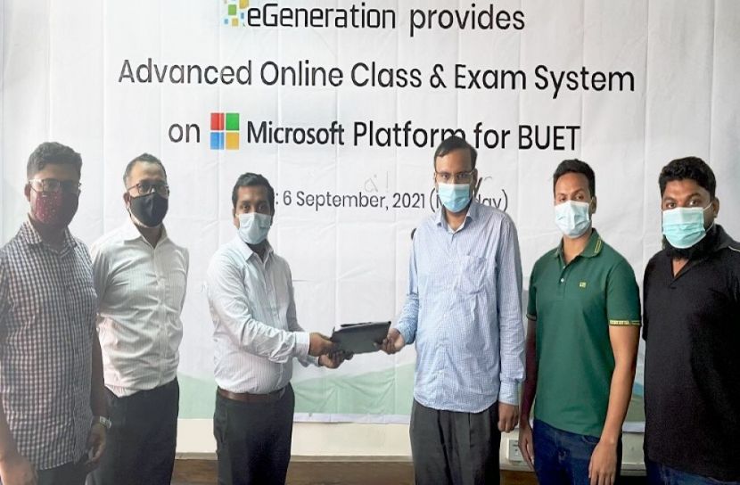 বুয়েটের অনলাইন ক্লাস-পরীক্ষা বাস্তবায়নে ইজেনারেশন 