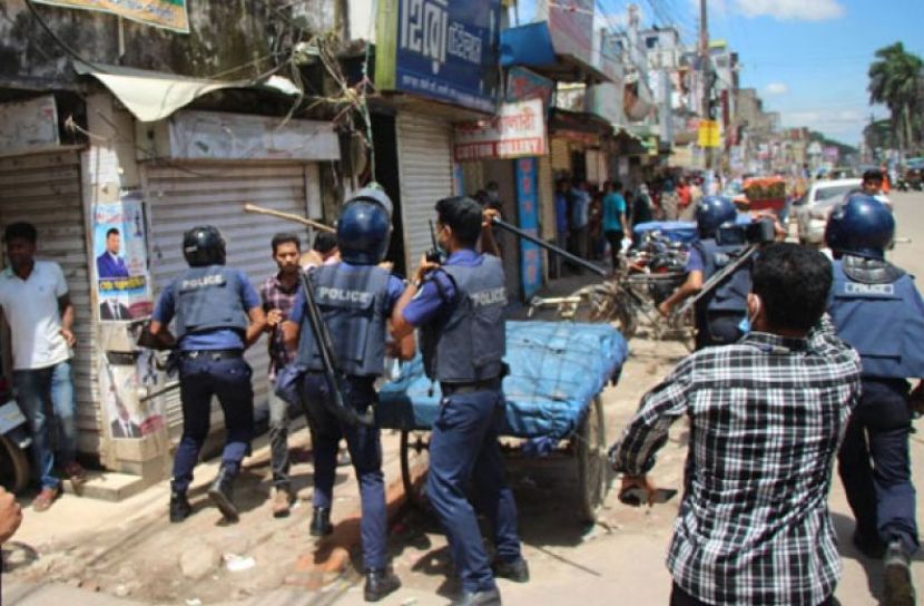 ১৪৪ ধারা ভাঙায় আটক ১১