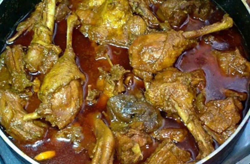 হাঁসের মাংসের রেসিপি