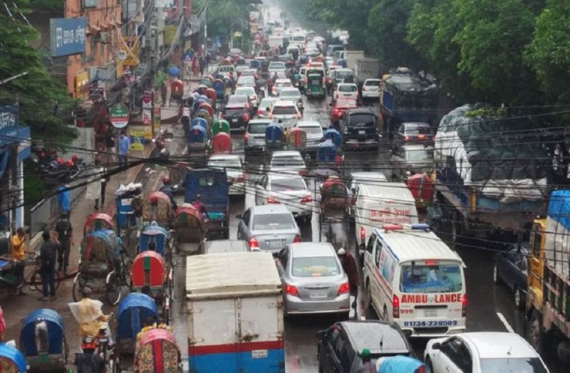 রাজধানীতে তীব্র যানজট