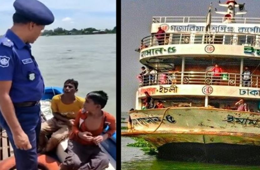 ভাড়া না দেয়ায় দুই শিশুকে নদীতে নিক্ষেপ