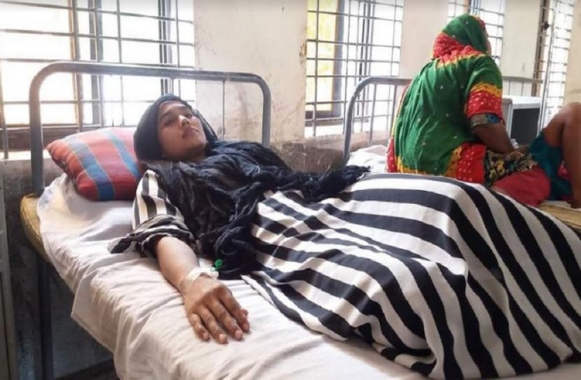 ঠাকুরগাঁওয়ে স্বামীর নির্যাতনের শিকার স্ত্রী