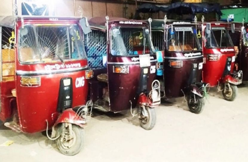 চোরাই সিএনজিসহ আটক ৬