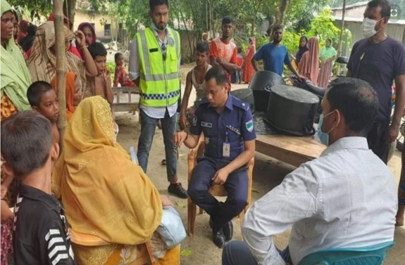 বিয়ের আসর থেকে স্কুলে কিশোরী