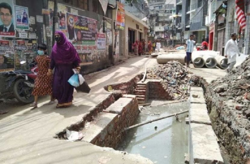 সড়ক খোঁড়াখুঁড়ির শেষ কোথায়