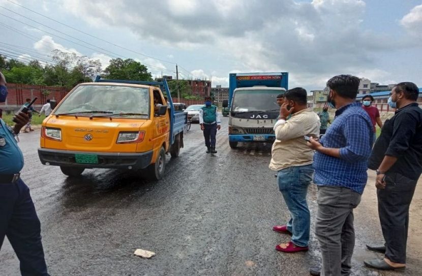 যৌথ মোবাইল কোর্ট পরিচালনায় ১২ মামলা