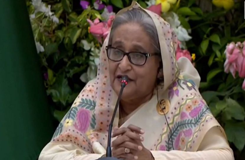 প্রধানমন্ত্রী শেখ হাসিনা।