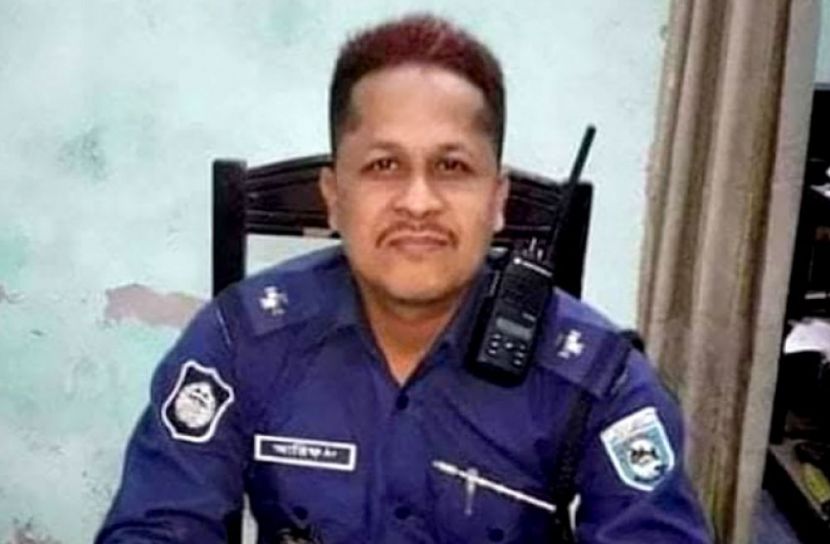 বাসের ধাক্কার এএসআই নিহত