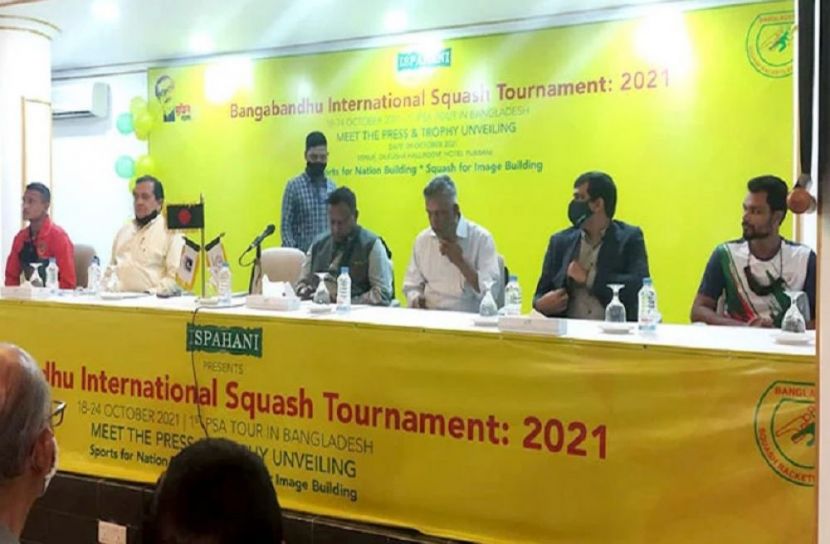 ঢাকায় হচ্ছে বঙ্গবন্ধু আন্তর্জাতিক স্কোয়াশ
