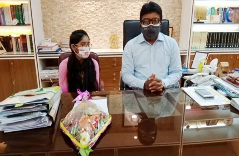 এক ঘণ্টার জেলা প্রশাসক কলেজছাত্রী আফিয়া ইবনাত