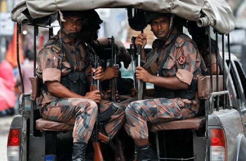 রাজশাহীতে নেমেঠে ২ প্লাটুন বিজিবি 