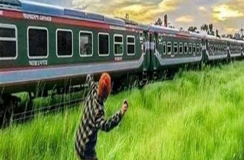 ট্রেনে পাথর নিক্ষেপে শিশুসহ আহত তিন