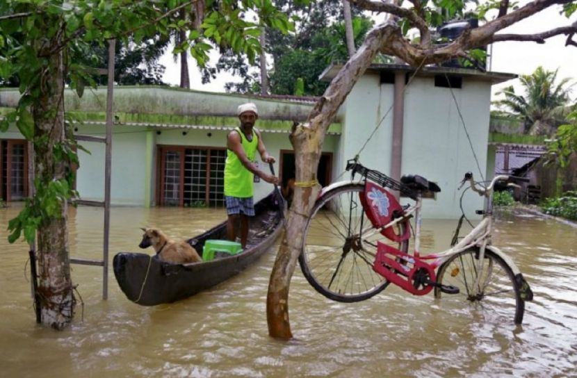 ভারতে বন্যায় নিখোঁজ বহু