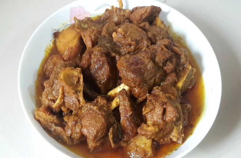 খাসির মাংসের কালিয়া
