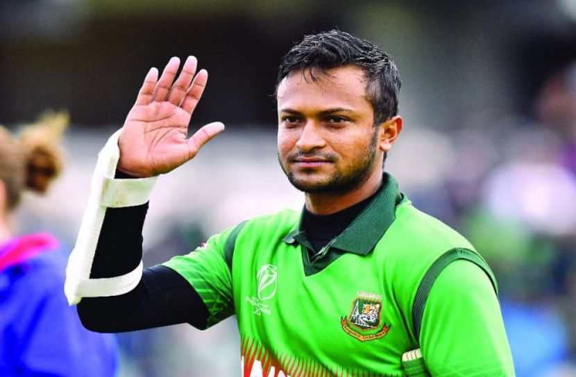 বাংলাদেশি অলরাউন্ডার সাকিব আল হাসান