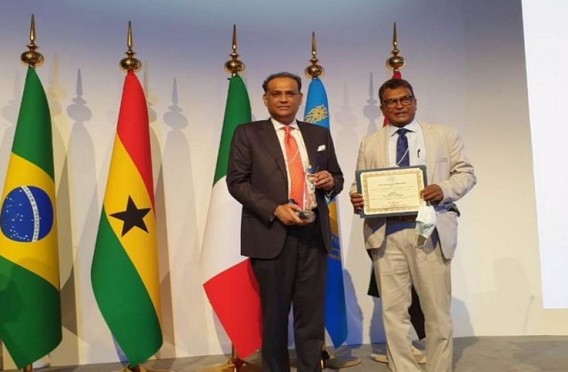 ইউএন পাবলিক সার্ভিস অ্যাওয়ার্ড পেলেন ভূমিমন্ত্রী