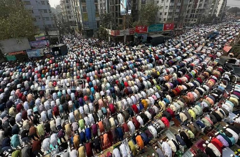 তুরাগতীরে বৃহত্তম জামাত অনুষ্ঠিত