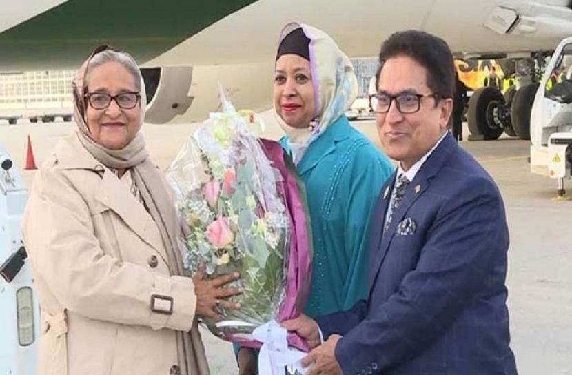 জার্মানি পৌঁছেছেন প্রধানমন্ত্রী