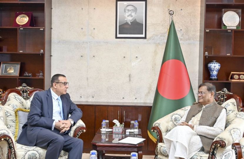 পররাষ্ট্রমন্ত্রীর সঙ্গে ফিলিস্তিনী রাষ্ট্রদূতের সাক্ষাত