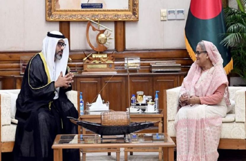 প্রধানমন্ত্রী ও আমিরাতের রাষ্ট্রদূতের সাক্ষাৎ
