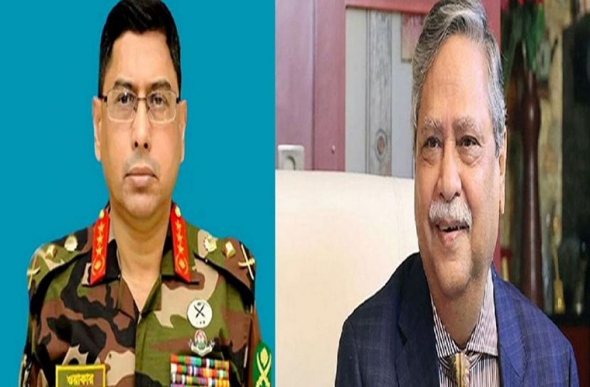রাষ্ট্রপতি ও নতুন সেনা প্রধানের সাক্ষাৎ 