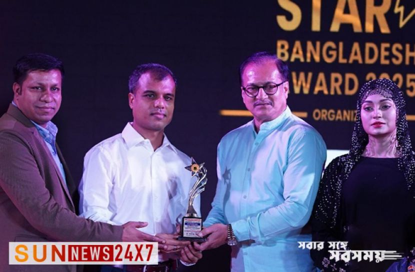 বছরের সেরা ডিজিটাল ব্রান্ডিং লিডার সম্মাননা অর্জন করলেন দেবাশীষ দাস