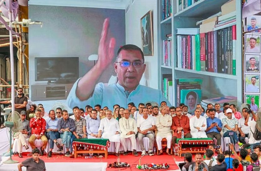 দেশের মানুষ আর প্রতিহিংসা–প্রতিশোধের রাজনীতি চায় না: তারেক রহমান