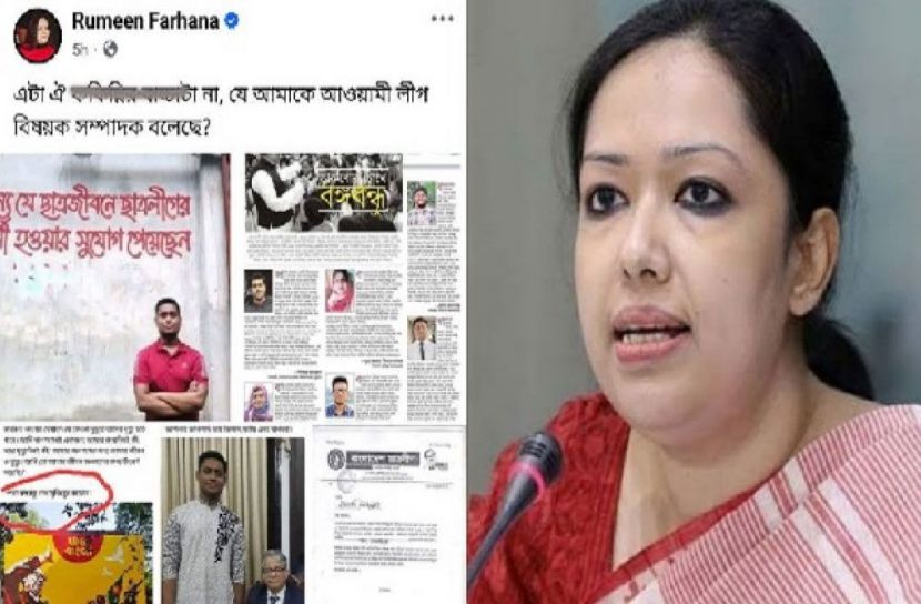 হাসনাতকে ফকিন্নির বাচ্চা বললেন রুমিন ফারহানা